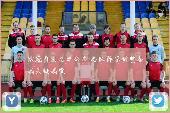 欧冠首发名单公布 各队阵容调整备战关键战役